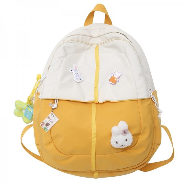 Ins simple and versatile large-capacity student backpack