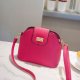 Women's Bags PU Leather Crossbody Bag Buttons Fashion Daily Office & Career Retro Baguette Bag Blushing Pink Fuchsia White B
